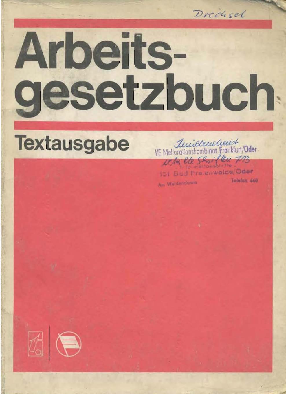 Arbeitsgesetzbuch der DDR