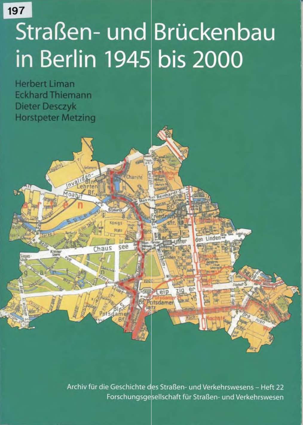 Straßen- und Brückenbau in Berlin 1945 bis 2000