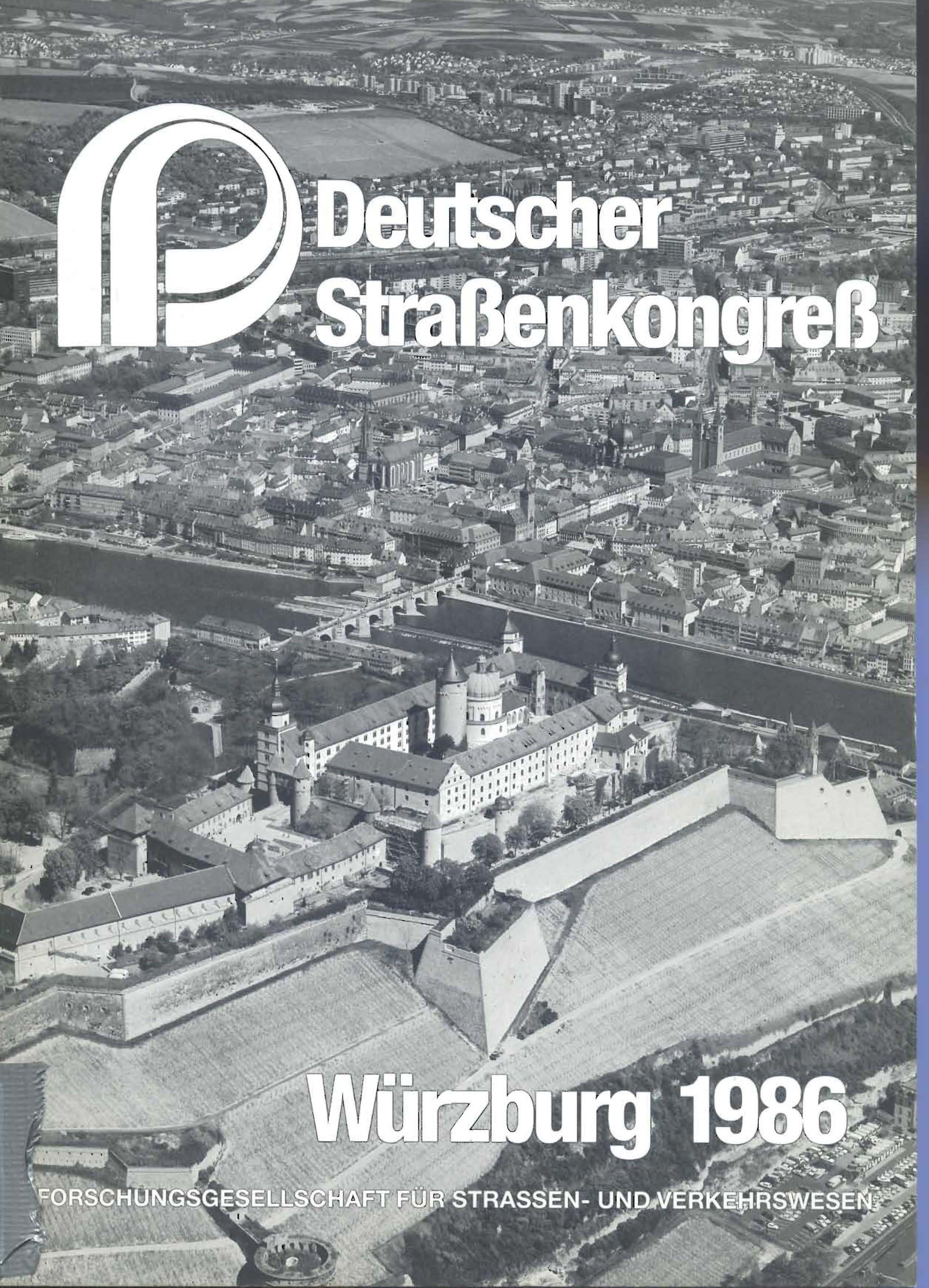 Deutscher Straßenkongress Würzburg 1986