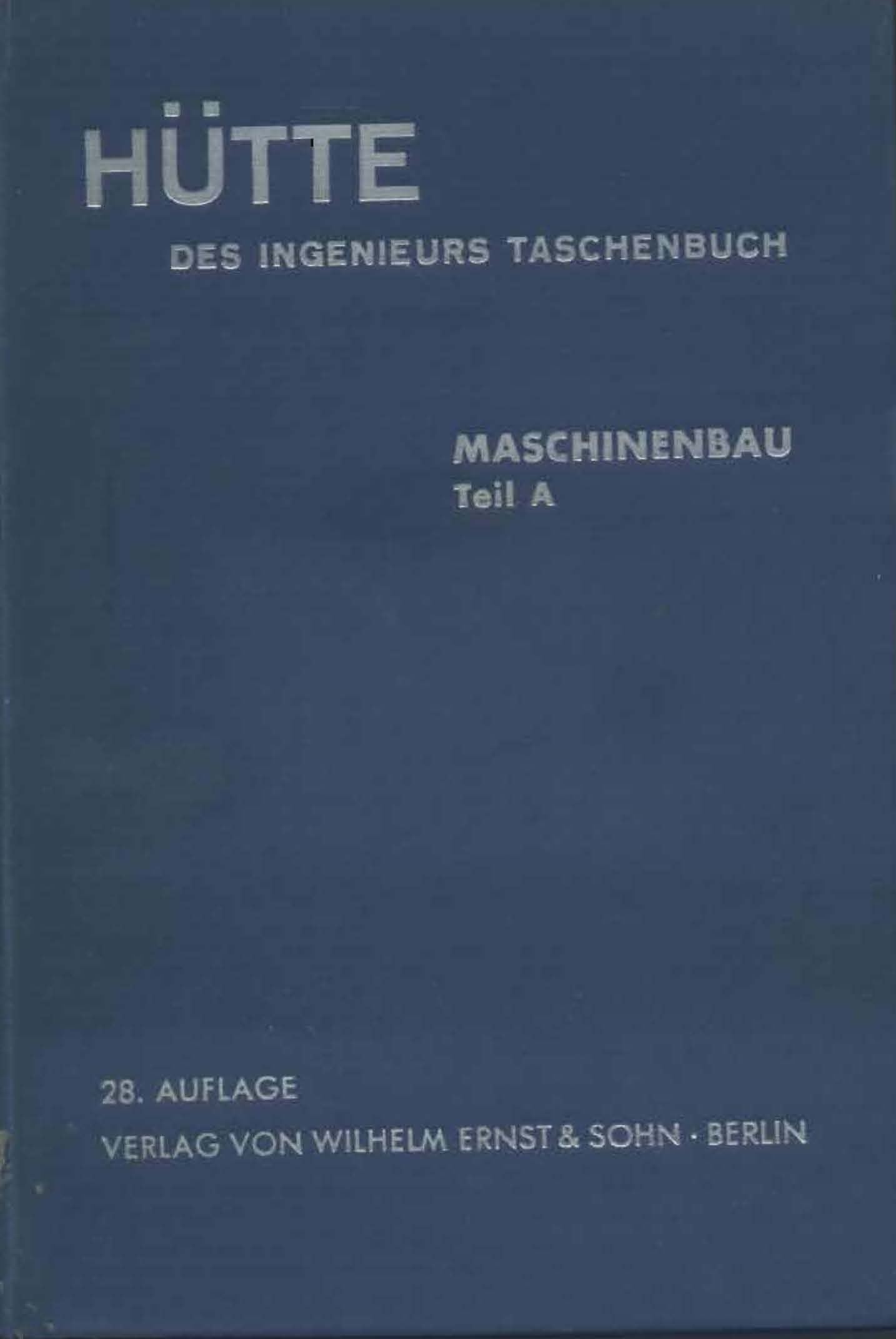Hütte des Ingeneurs Taschenbuch